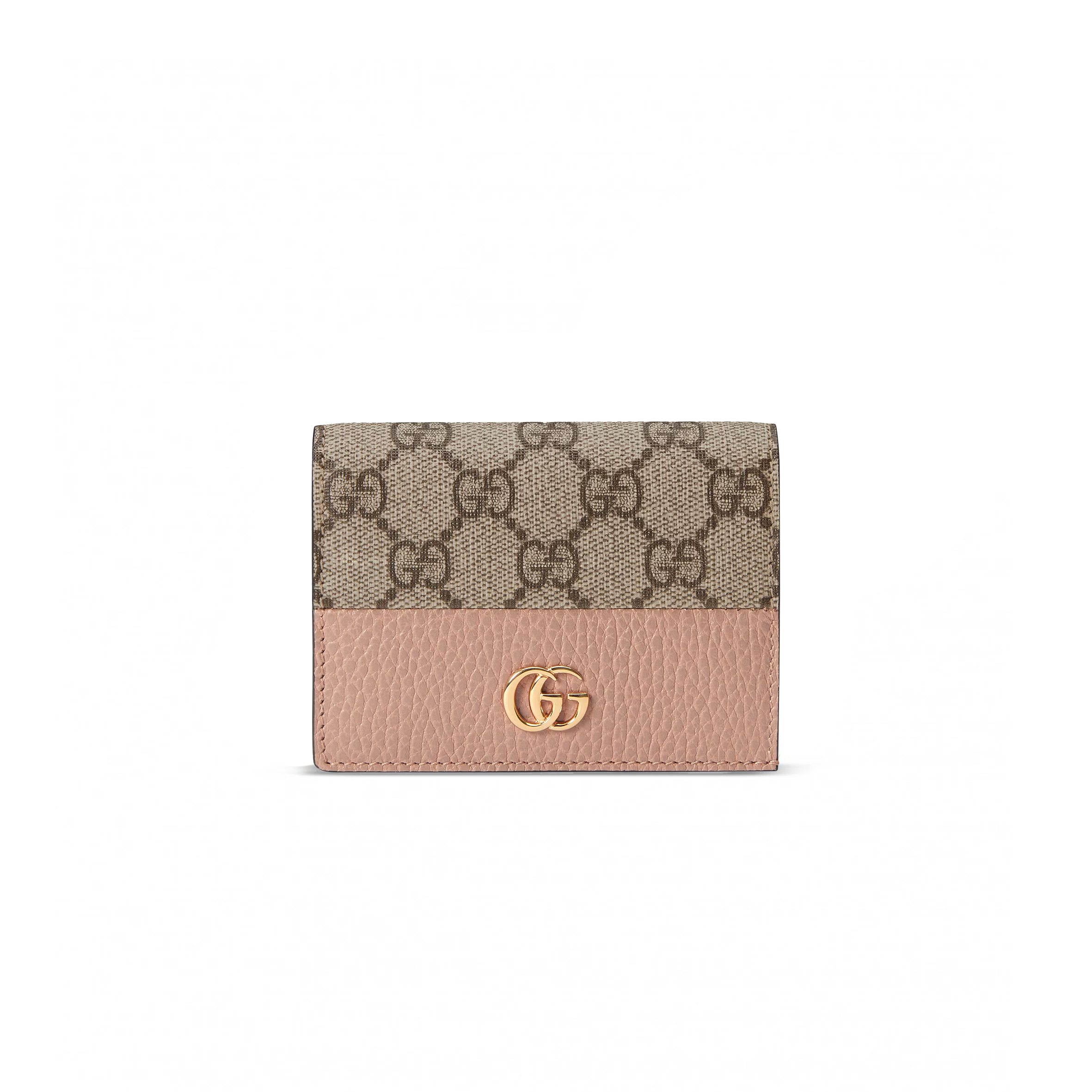 GUCCI GG MARMONT BI-COLOUR CARD CASE WALLET 65861017WAG5788 (11*8.5*3cm) GUCCI GG MARMONT BI-COLOUR CARD CASE WALLET 65861017WAG5788 (11*8.5*3cm)